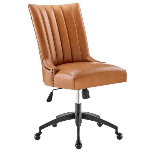 Empower Channel Tufted Vegan Leather Office Chair by Modway