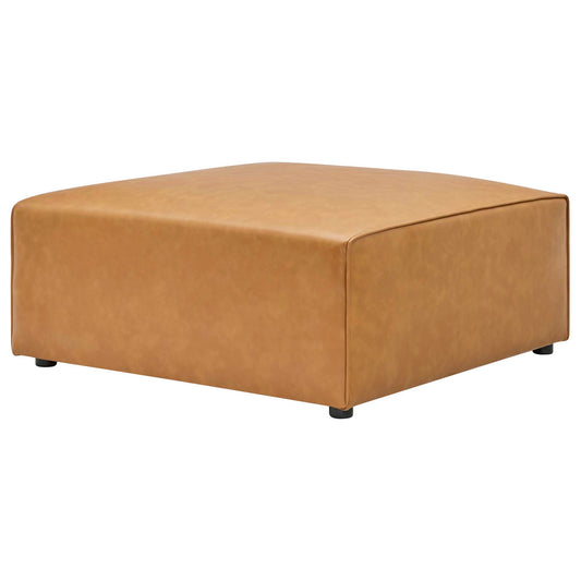 Mingle Vegan Leather Ottoman by Modway