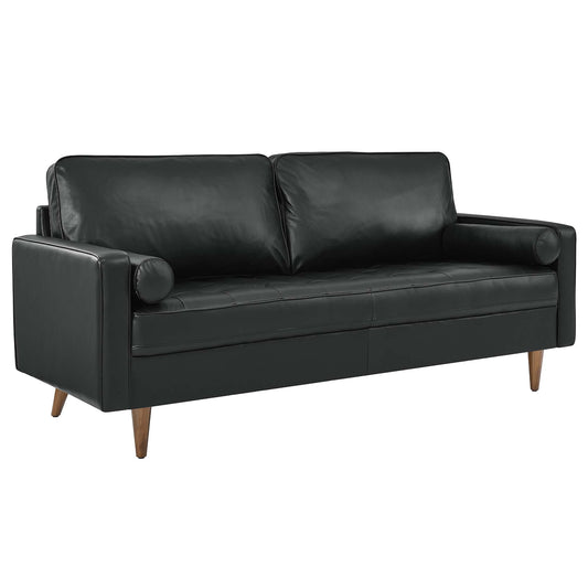 Valour Leather Sofa by Modway