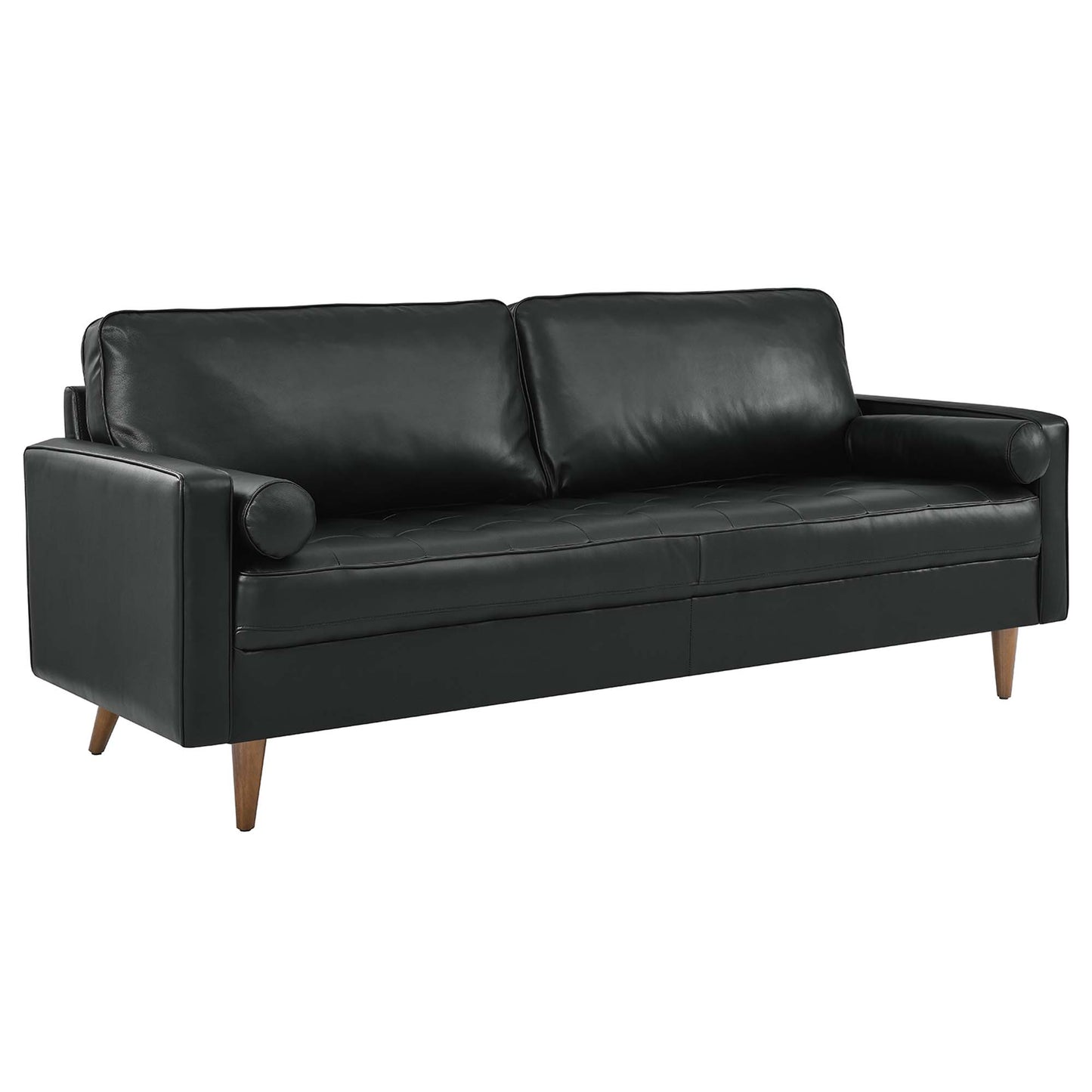 Valour 81" Leather Sofa by Modway