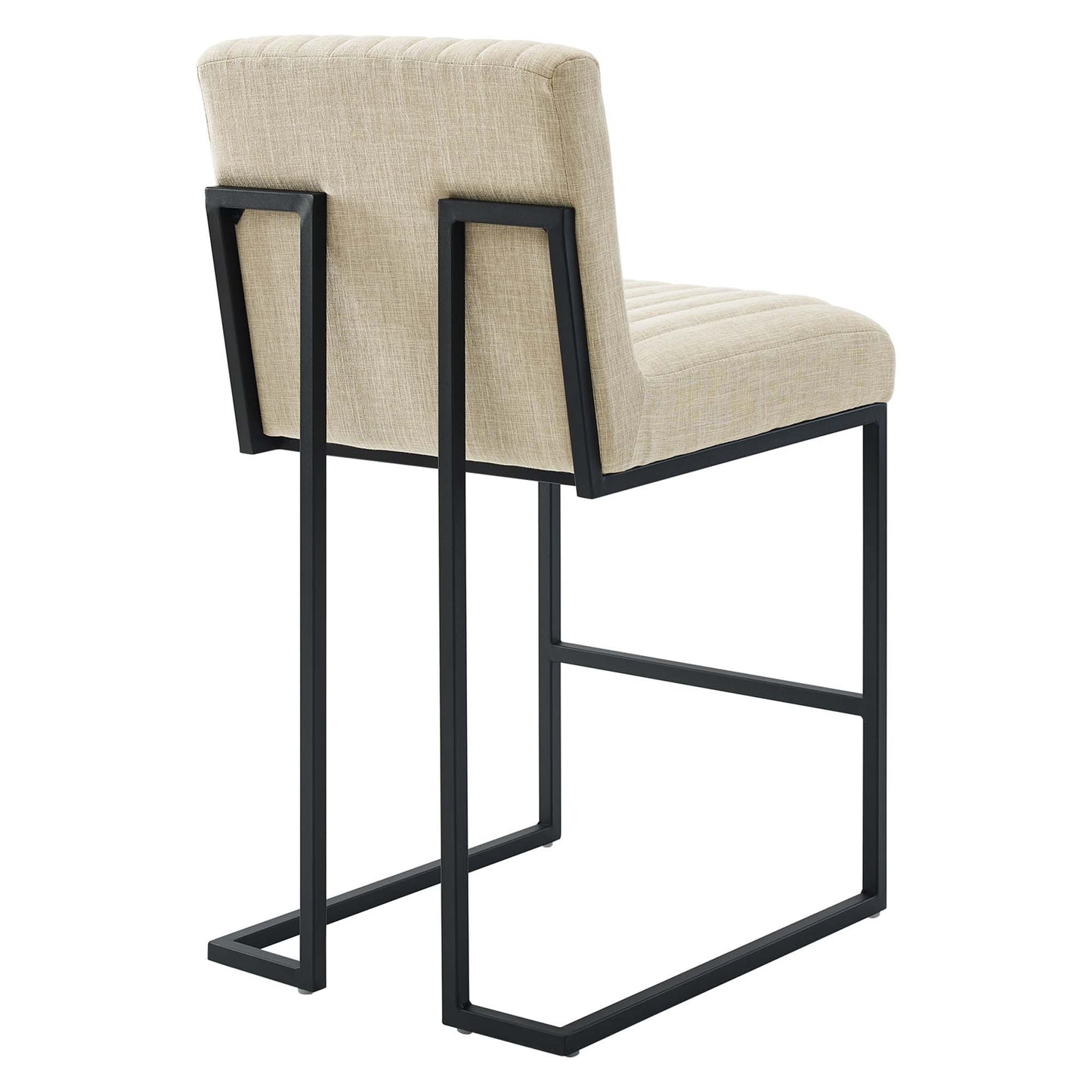 Indulge Channel Tufted Fabric Counter Stool by Modway