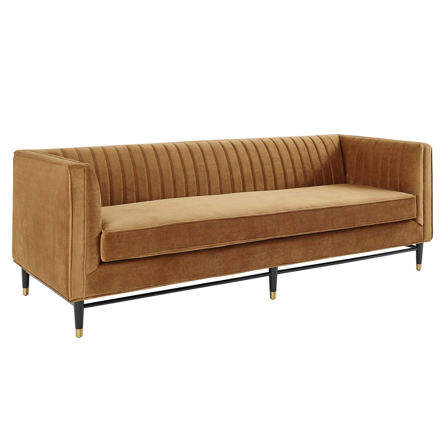 Devote Channel Tufted Performance Velvet Sofa by Modway