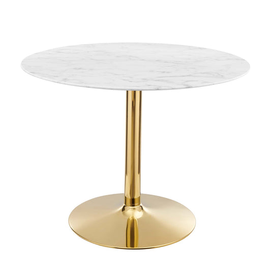 Verne 40" Artificial Marble Dining Table by Modway