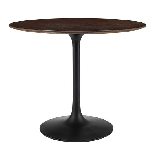 Lippa 36" Round Wood Grain Dining Table by Modway