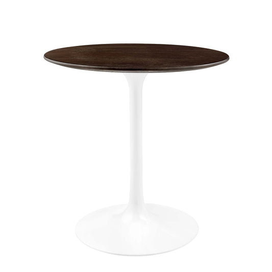 Lippa 28" Round Wood Grain Dining Table by Modway