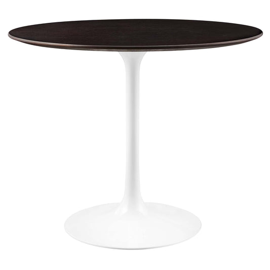 Lippa 36" Round Wood Grain Dining Table by Modway