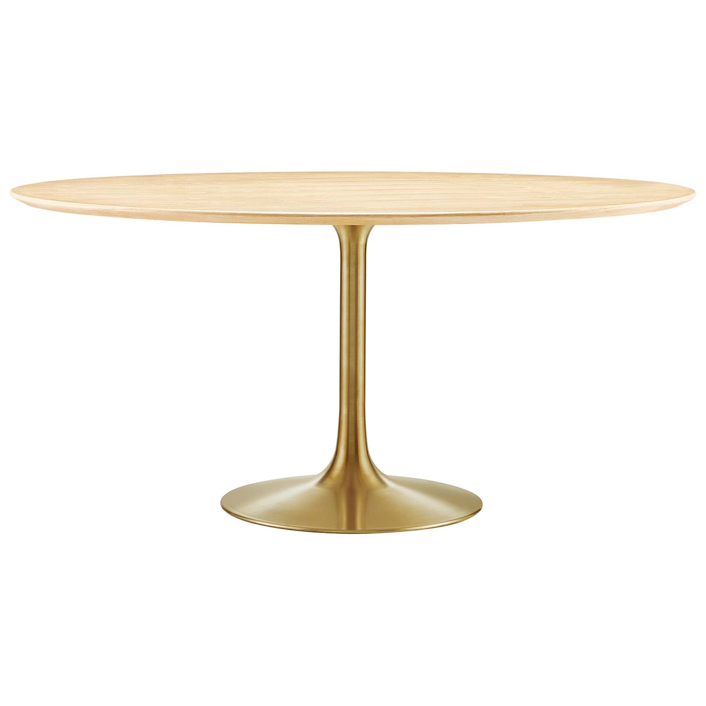 Lippa 60" Round Wood Grain Dining Table by Modway