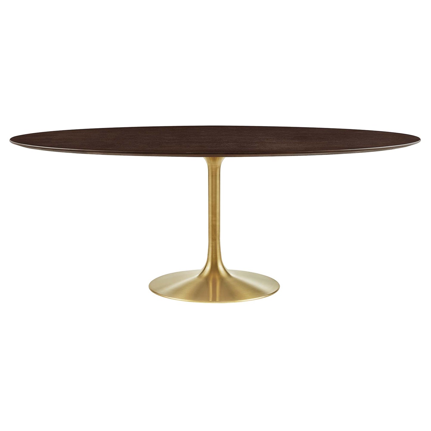 Lippa 78" Oval Wood Grain Dining Table by Modway