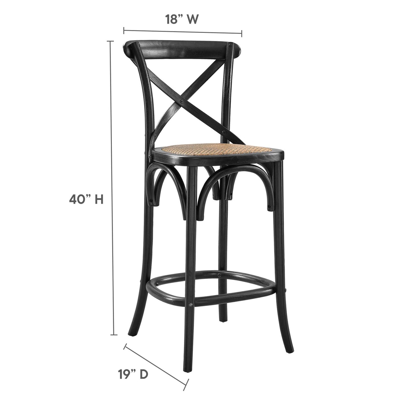 Gear Counter Stool by Modway