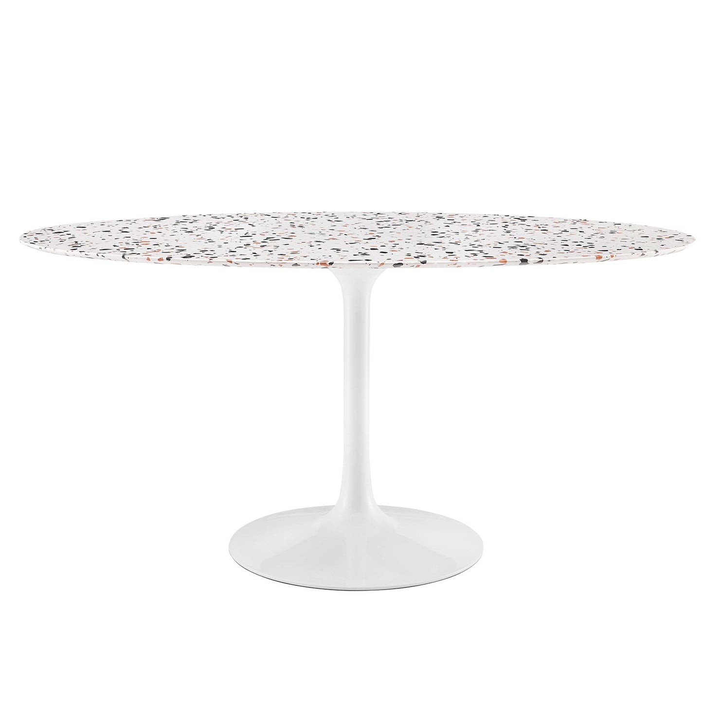 Lippa 60" Oval Terrazzo Dining Table by Modway