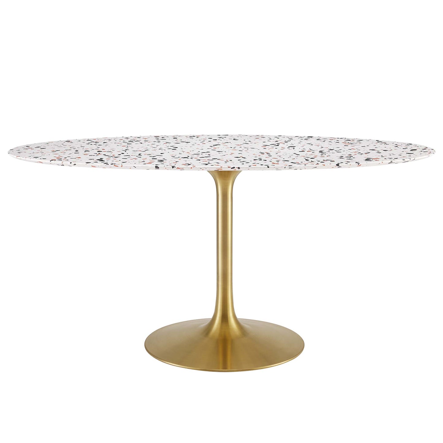 Lippa 60" Oval Terrazzo Dining Table by Modway