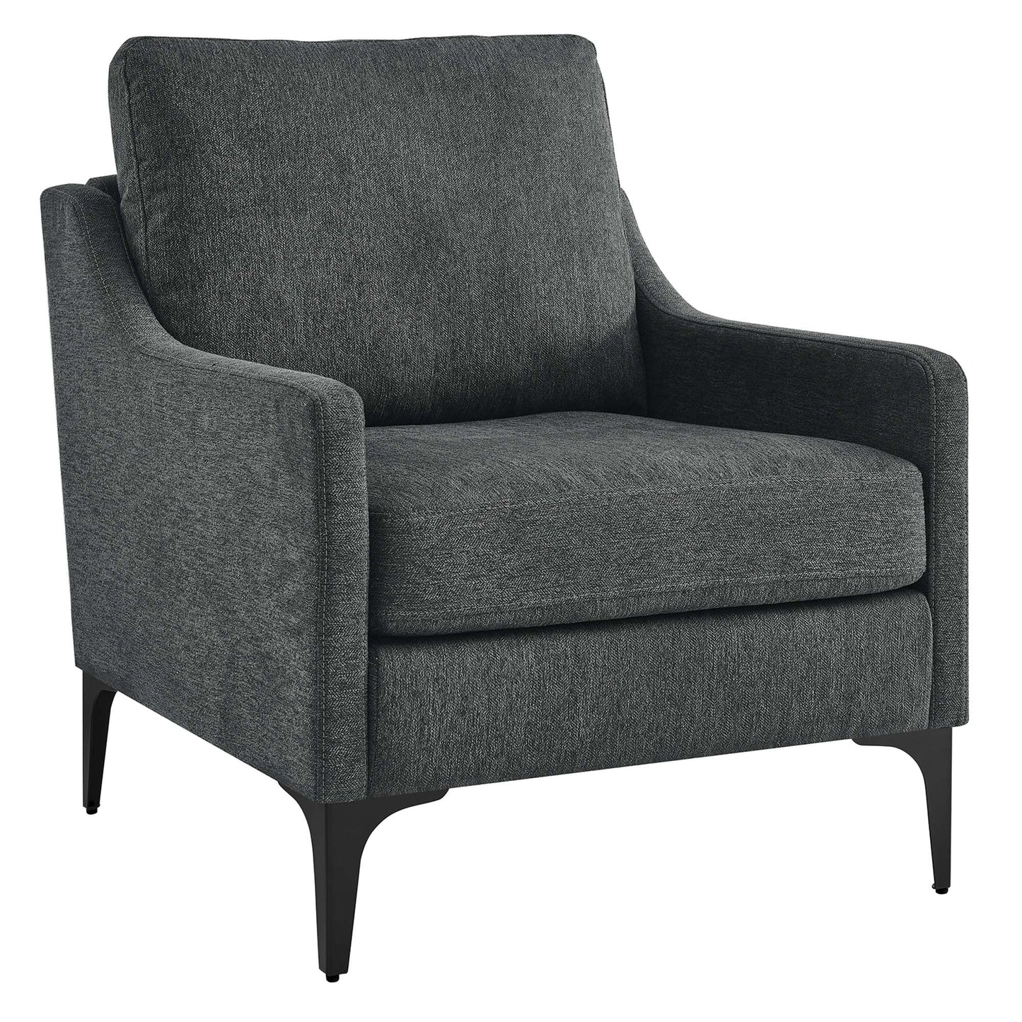 Corland Upholstered Fabric Armchair by Modway