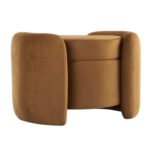 Nebula Upholstered Performance Velvet Ottoman by Modway