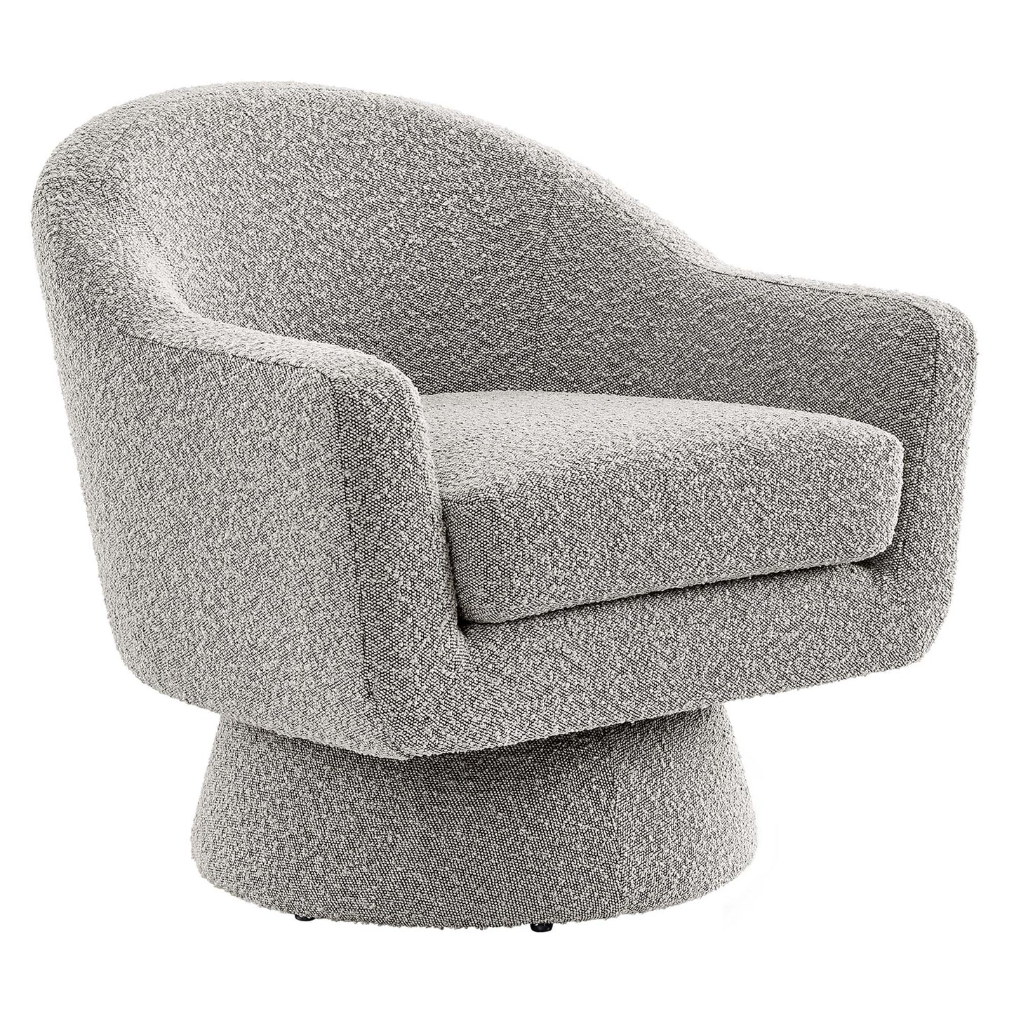 Astral Boucle Fabric Swivel Chair by Modway