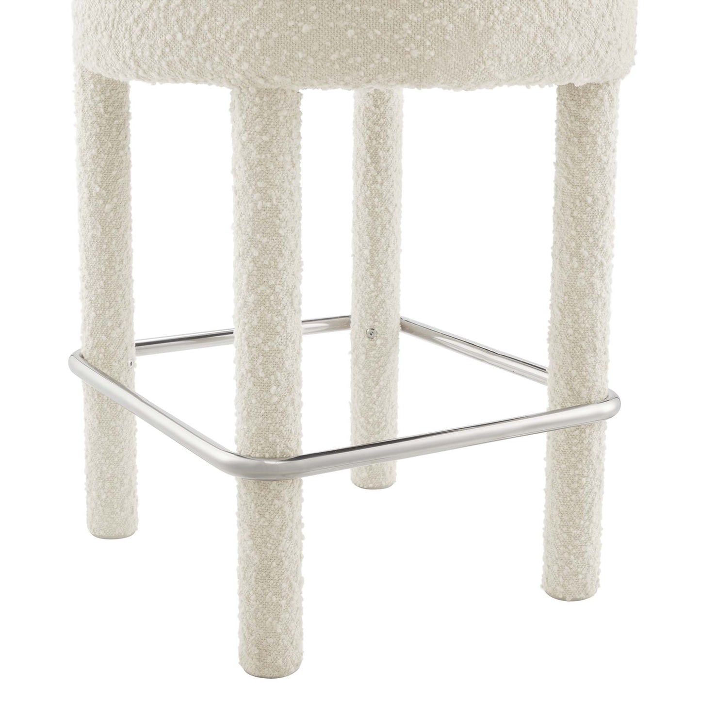 Toulouse Boucle Fabric Counter Stool by Modway