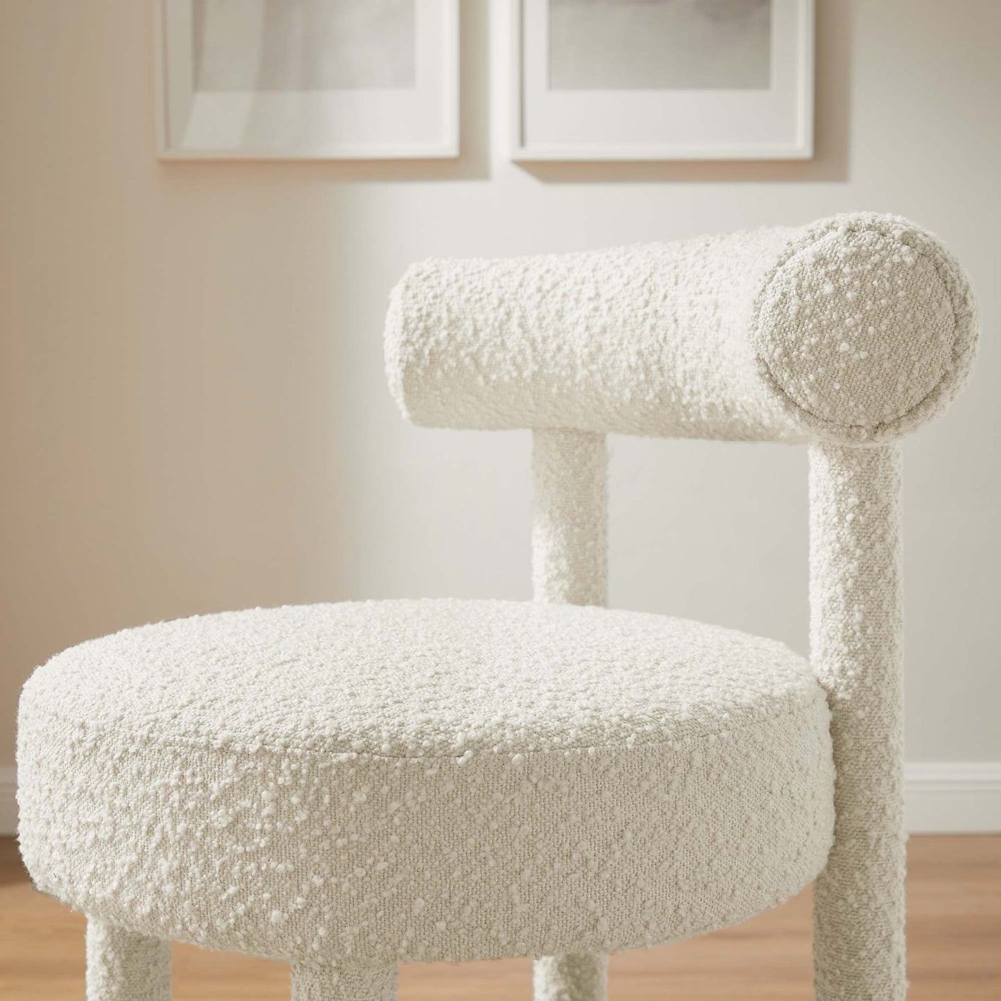 Toulouse Boucle Fabric Counter Stool by Modway