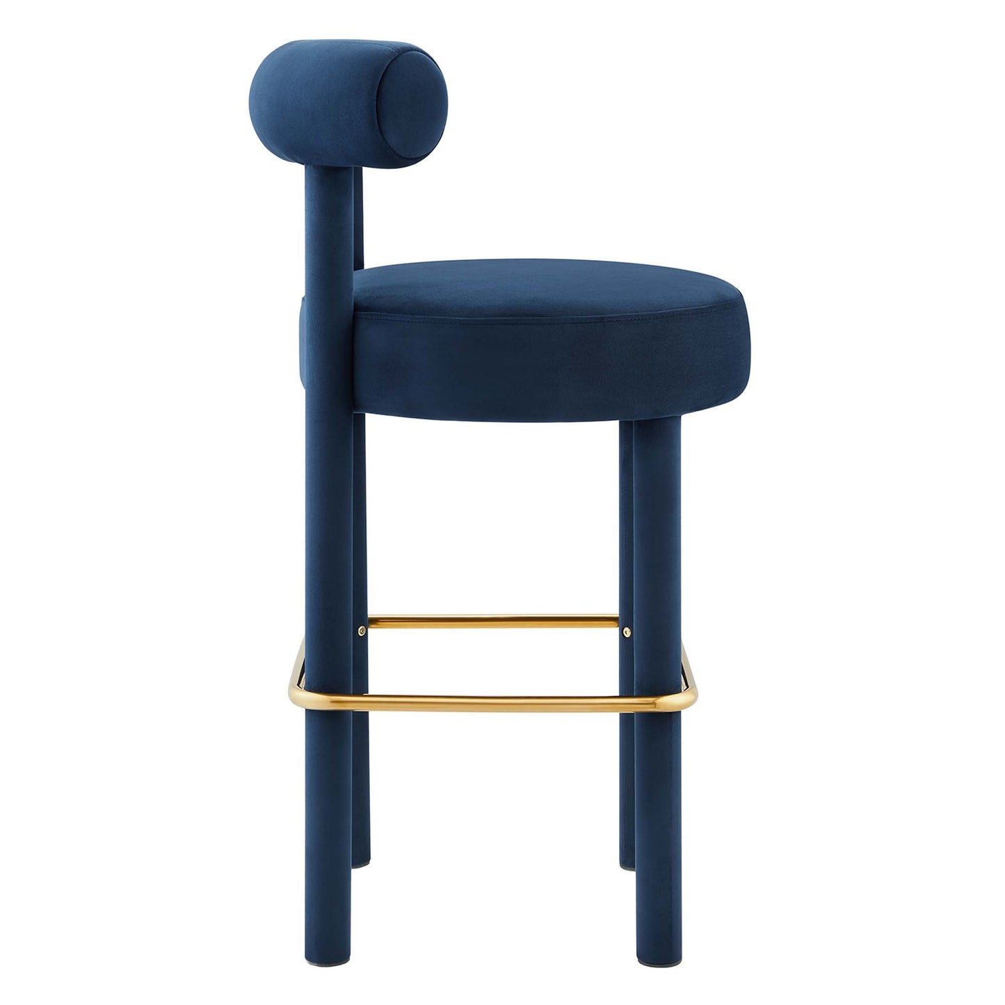 Toulouse Performance Velvet Bar Stool by Modway