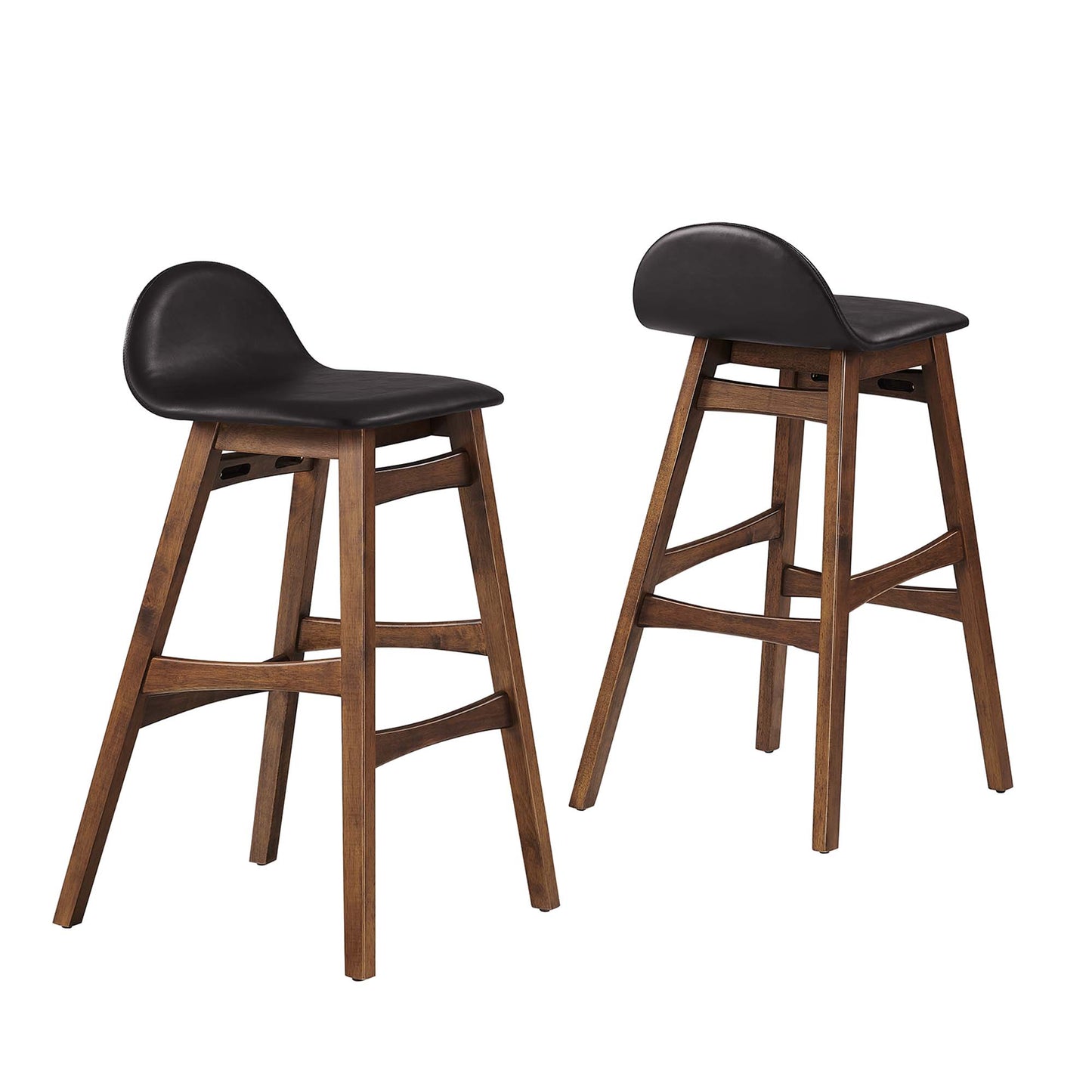 Juno Wood Bar Stool Set of 2 by Modway