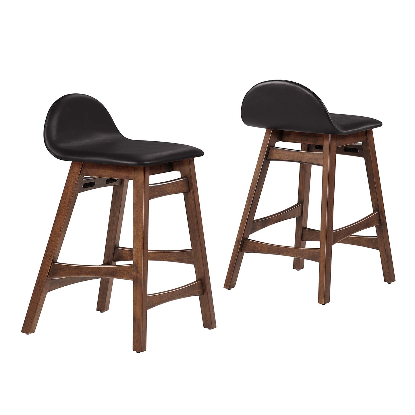 Juno Wood Counter Stool Set of 2 by Modway