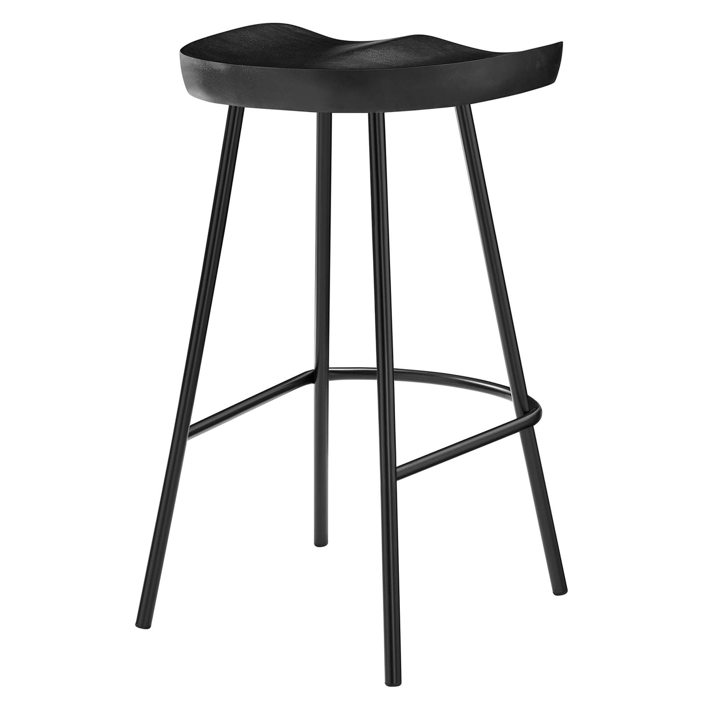 Concord Backless Wood Counter Stools Set of 2 by Modway