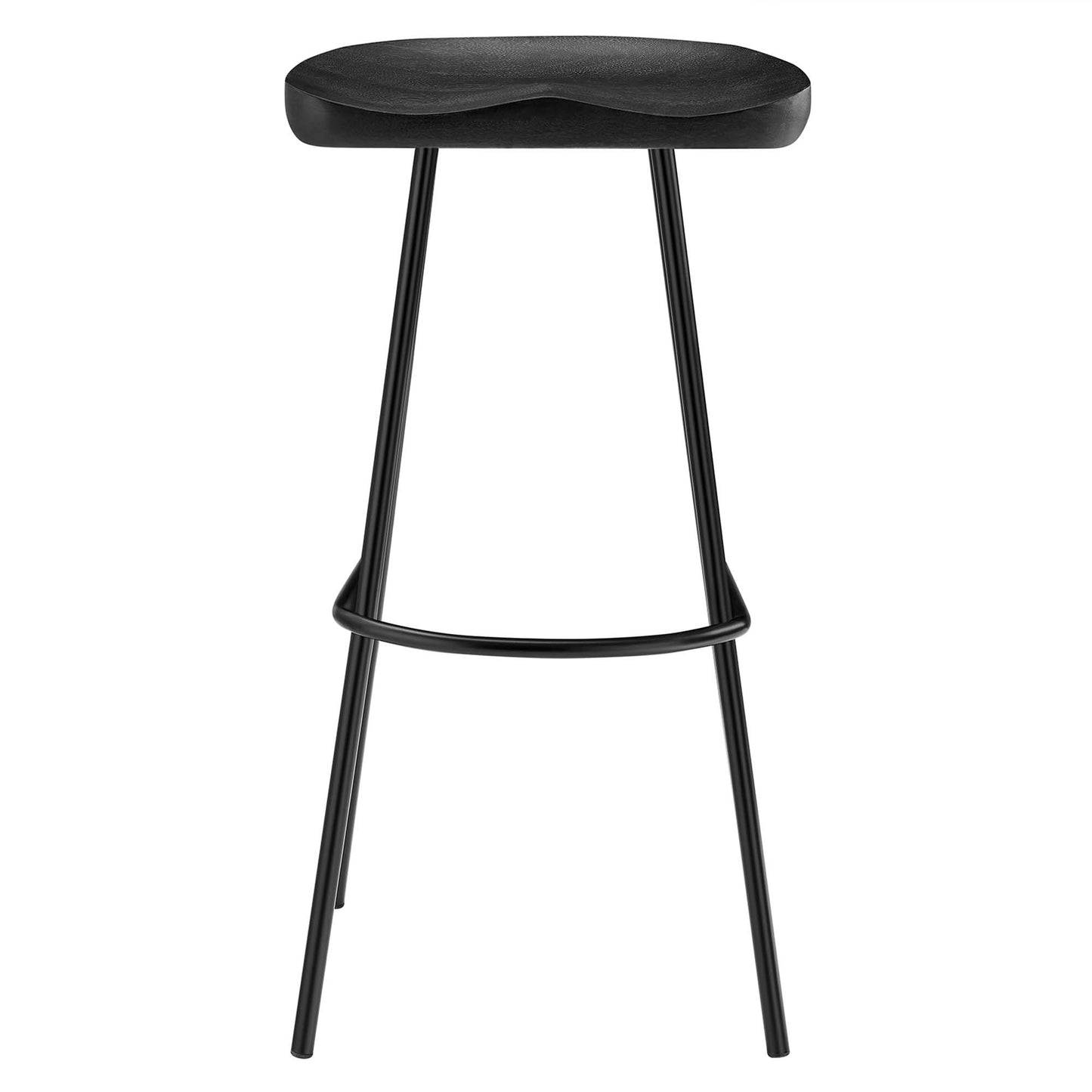 Concord Backless Wood Bar Stools Set of 2 by Modway