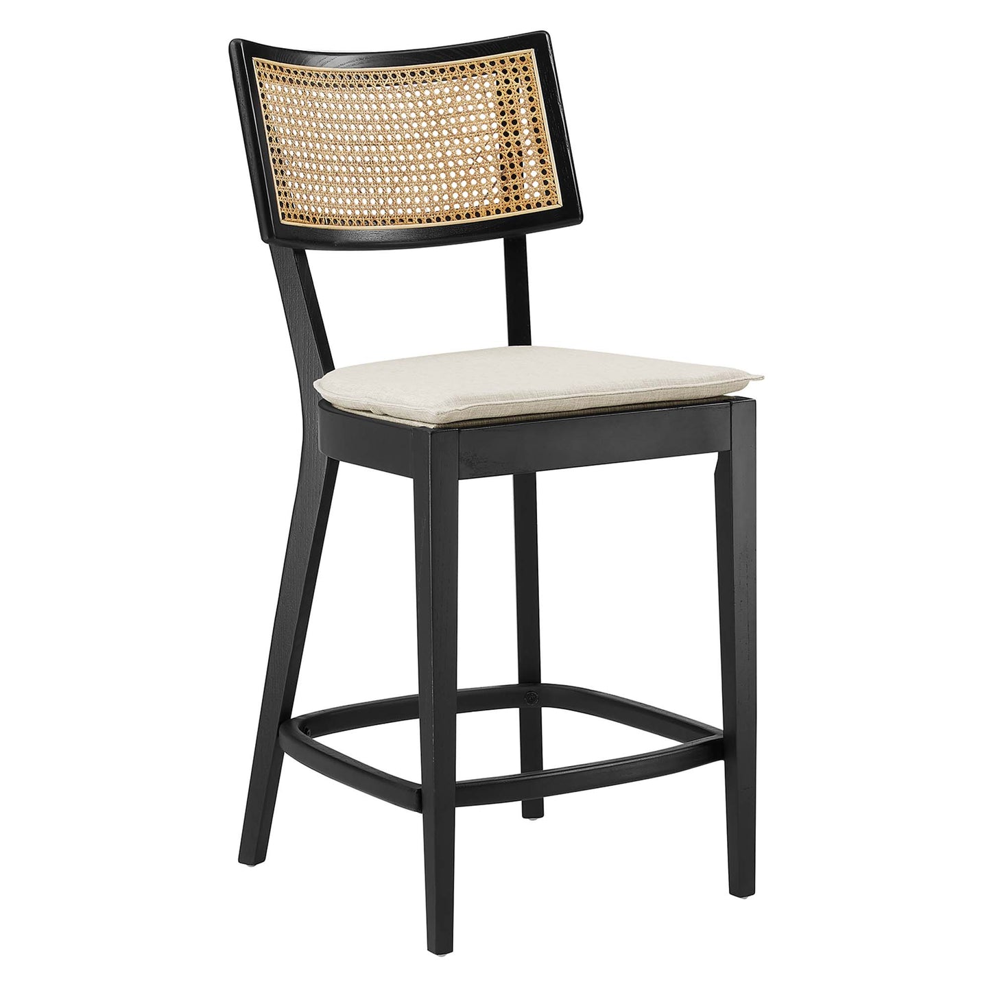 Caledonia Wood Counter Stools Set of 2 by Modway