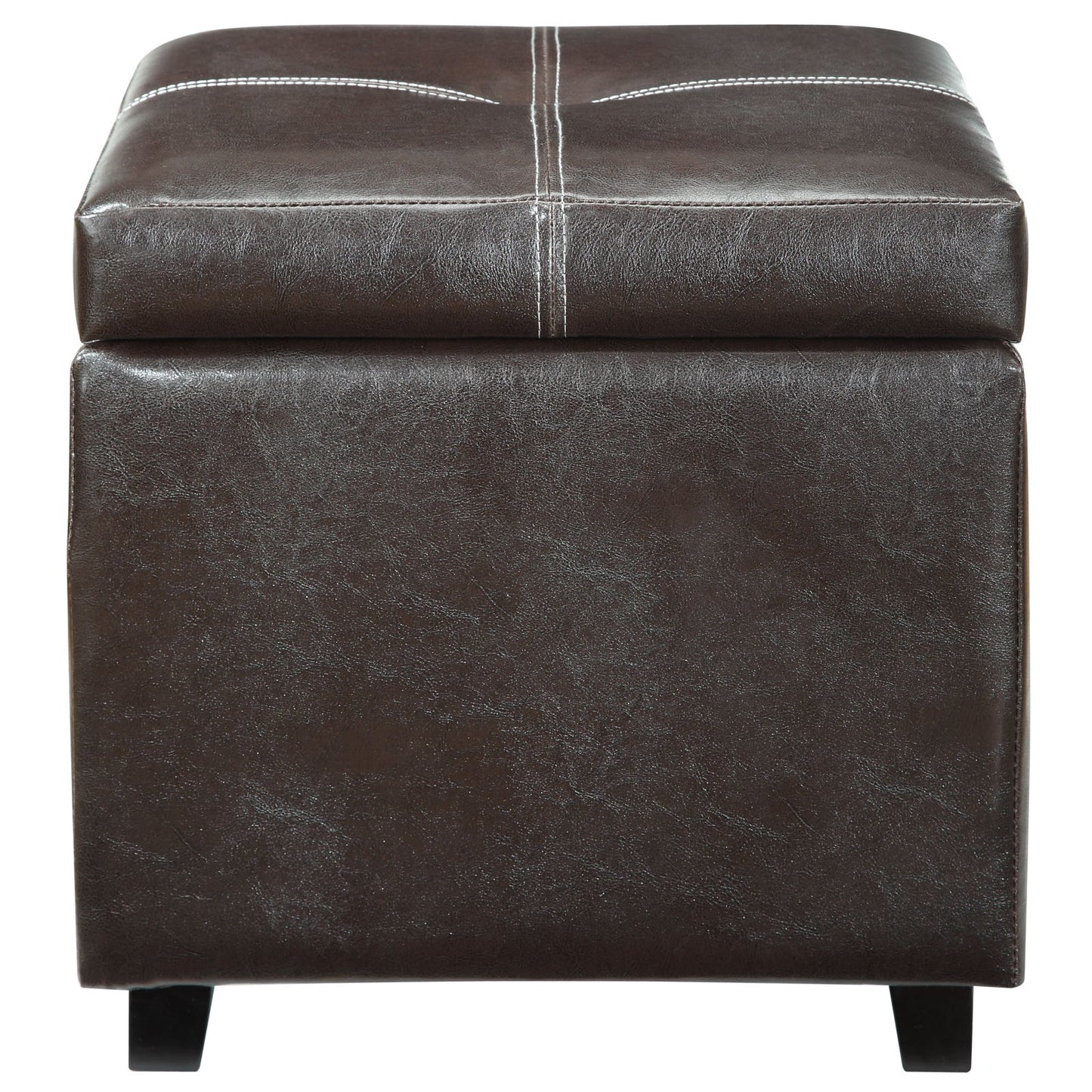 Treasure Upholstered Vinyl Ottoman by Modway