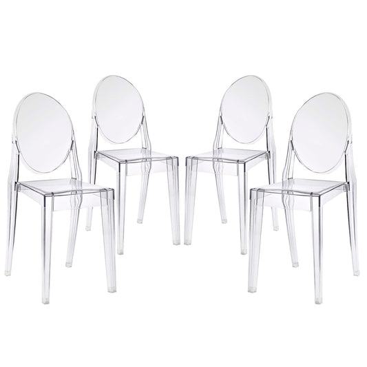 Casper Dining Chairs Set of 4 by Modway