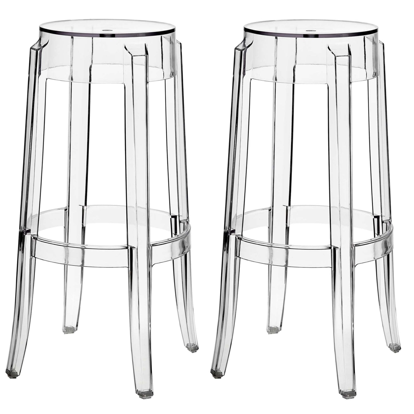 Casper Bar Stool Backless Set of 2 by Modway