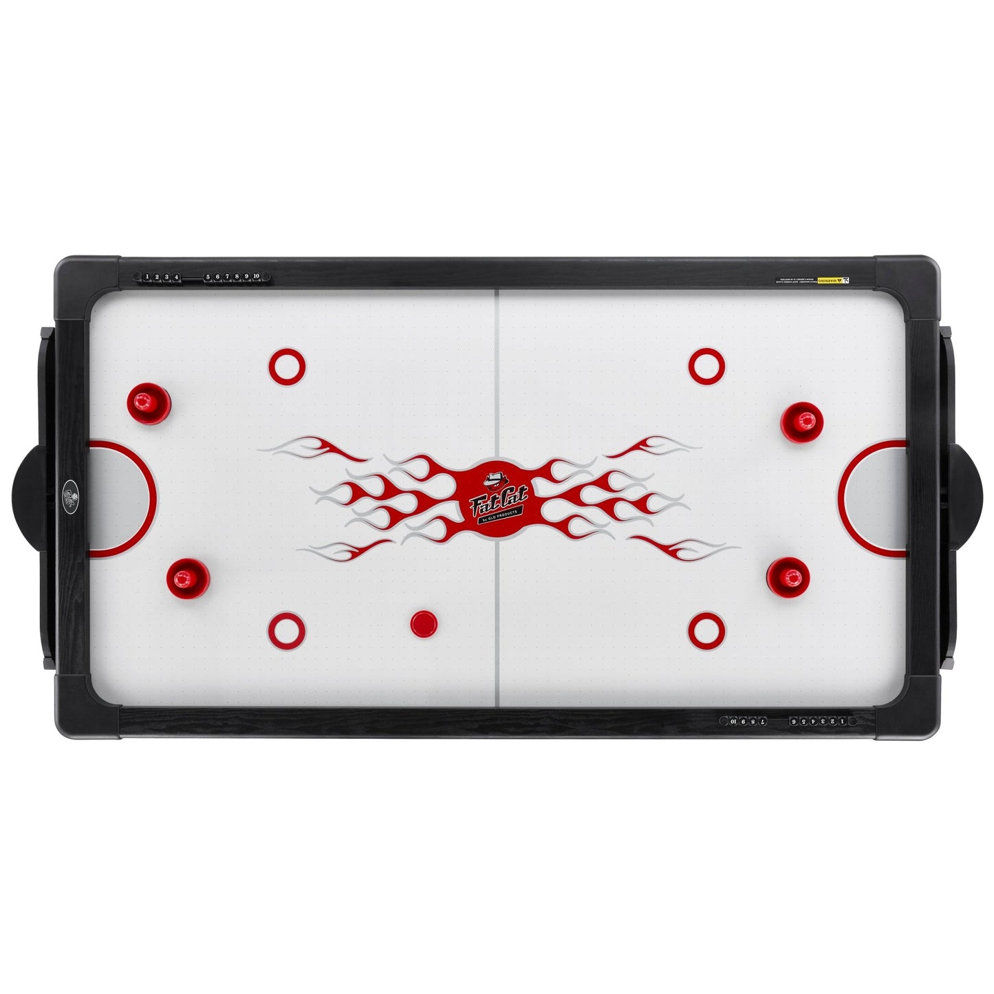 Fat Cat Original 3 - in - 1 7' Pockey Multi - Game Table - White Billiards