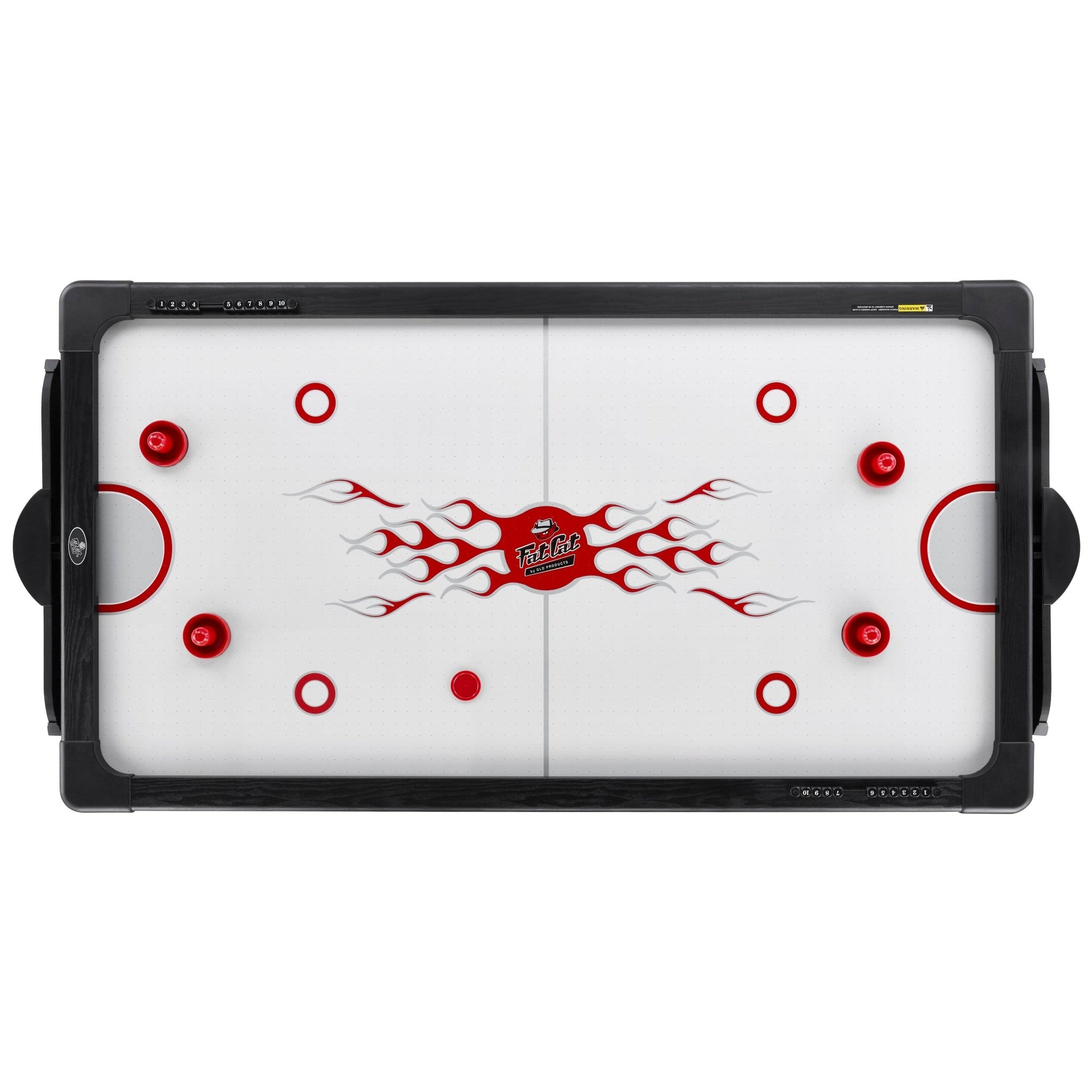 Fat Cat Original 3 - in - 1 7' Pockey Multi - Game Table - White Billiards