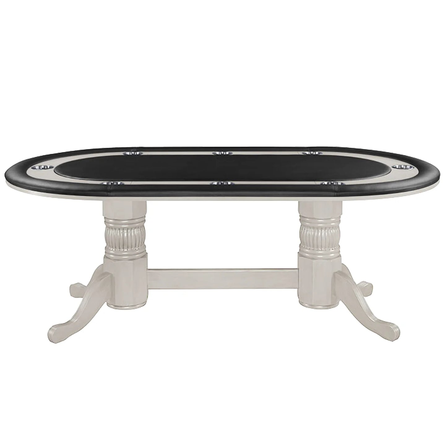 Classic Oval Shape 84" Poker Table