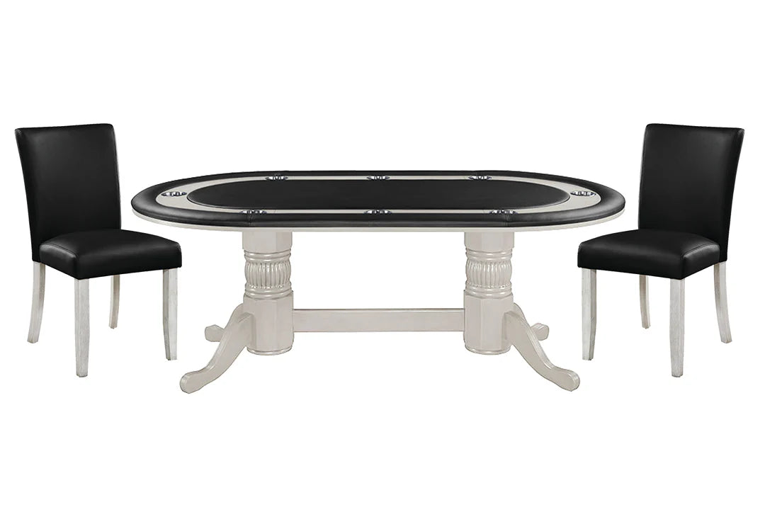 Classic Oval Shape 84" Poker Table