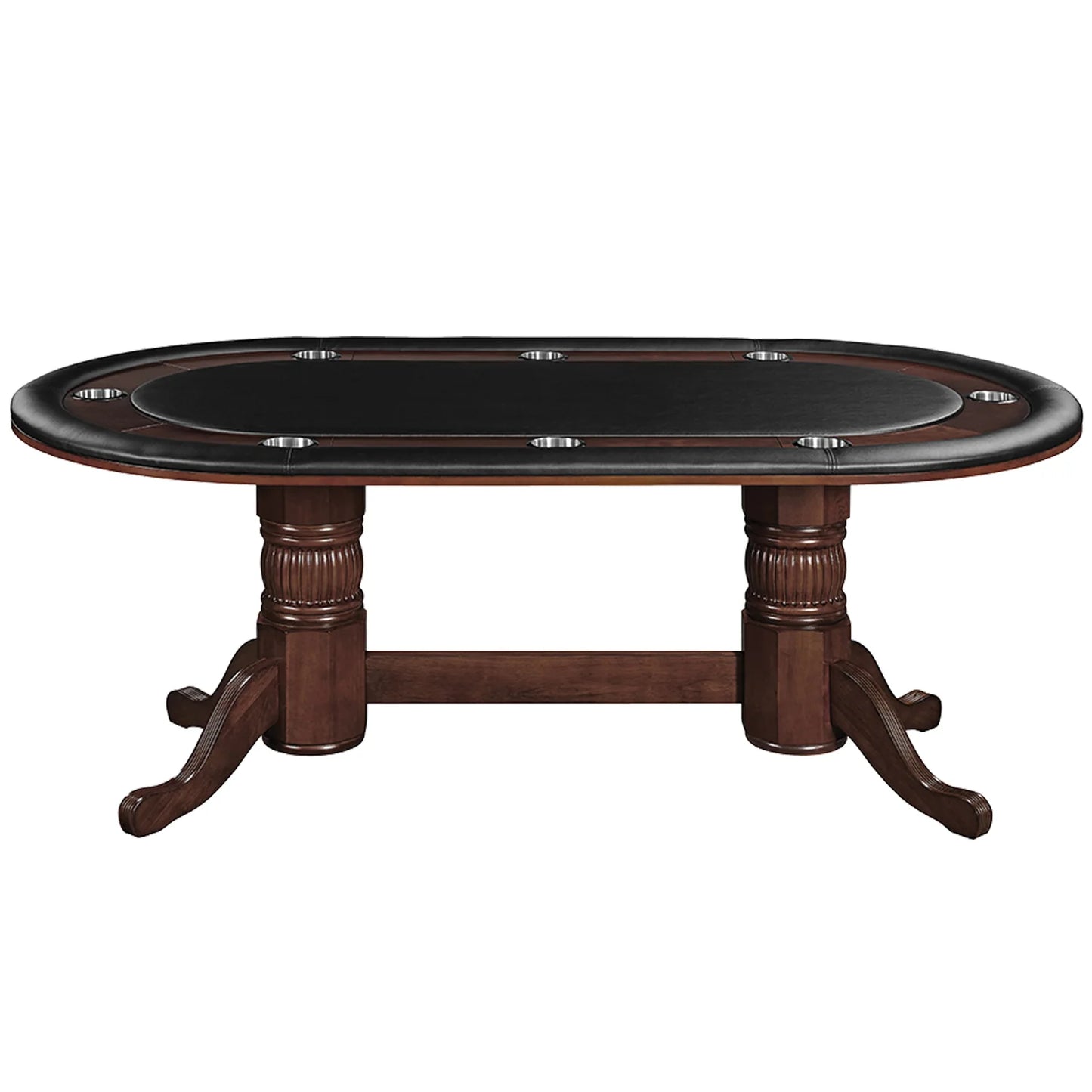 Classic Oval Shape 84" Poker Table