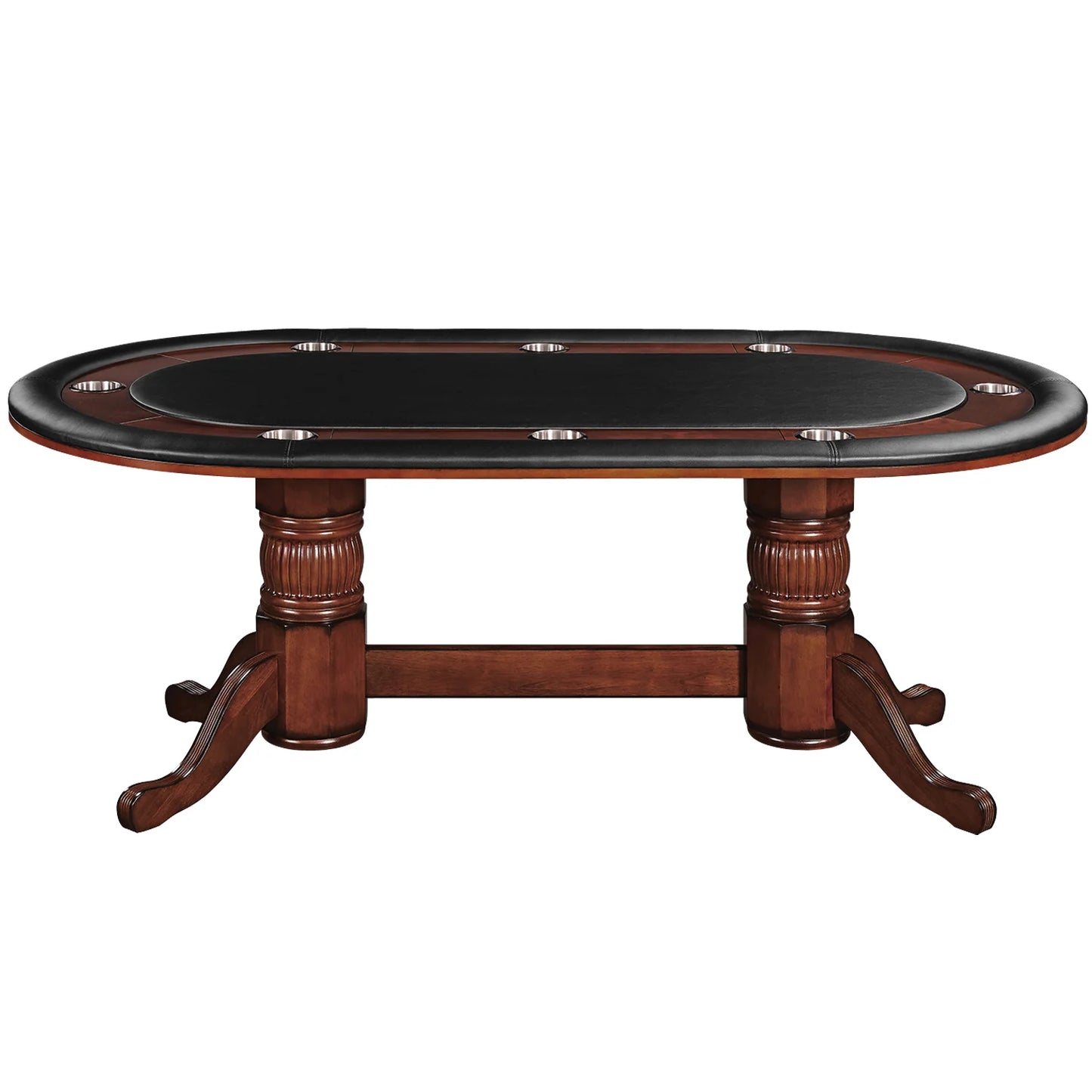 Classic Oval Shape 84" Poker Table