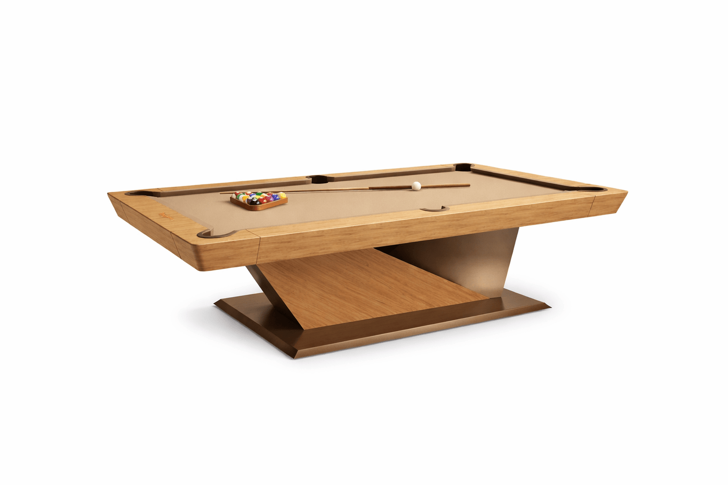 Kingston Pool Table - White Billiards
