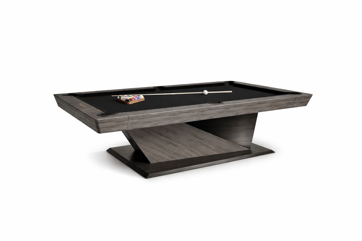White Billiards Kyoto Modern Slate Pool Table - White Billiards