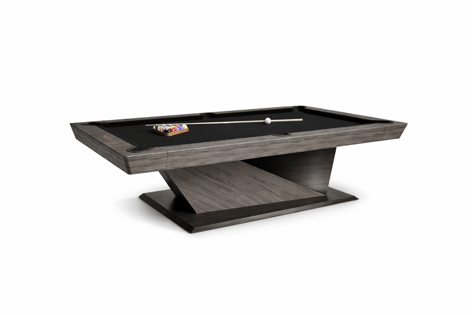 White Billiards Kyoto Modern Slate Pool Table - White Billiards