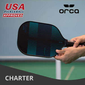 ORCA Charter Polymer Honeycomb Pickleball Paddle Deluxe Combo Set