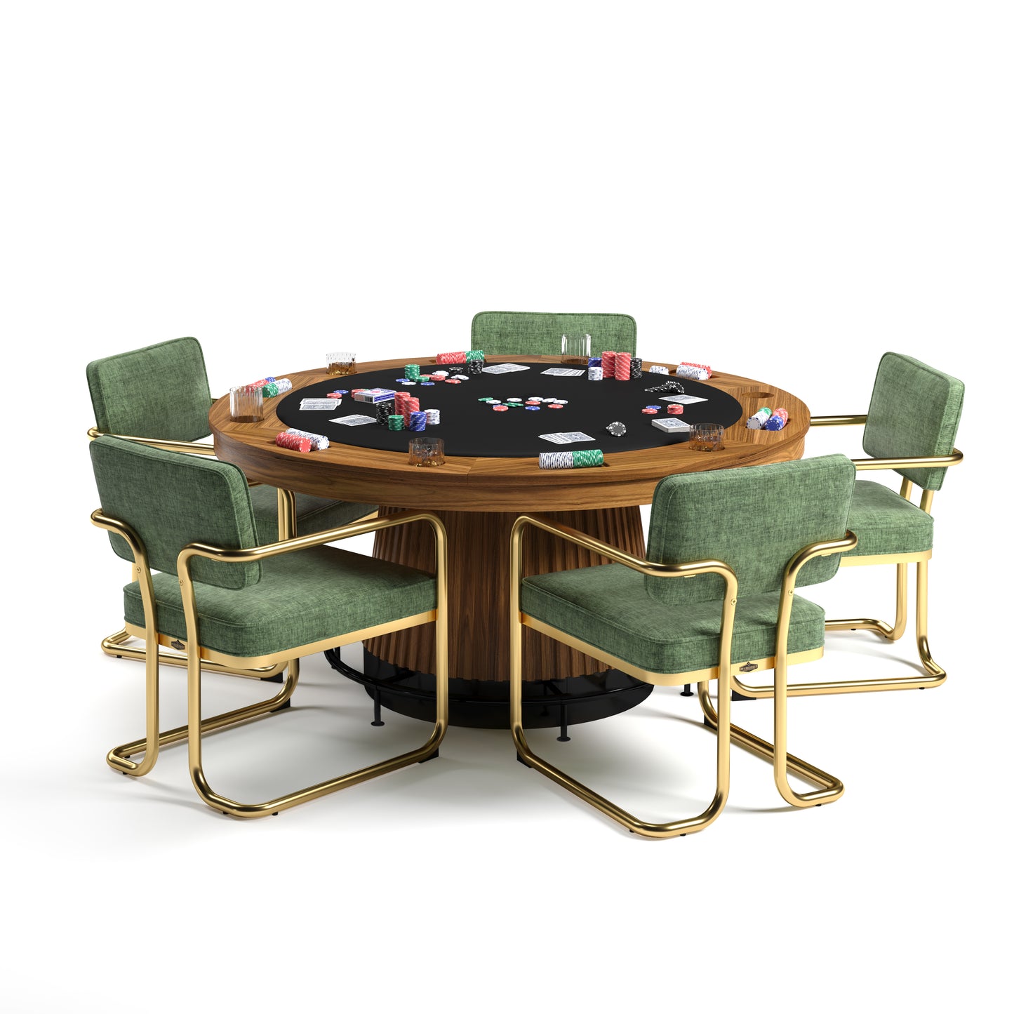 Prohibition Series 60" Poker Table