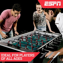 Load image into Gallery viewer, ESPN 56″ Arcade Foosball Table (Black/Red)
