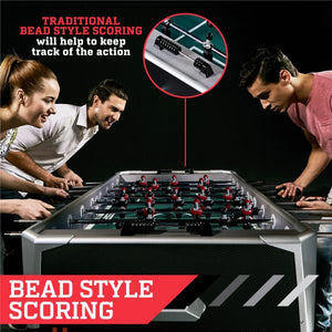 ESPN 56″ Arcade Foosball Table (Black/Red)