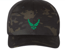 Load image into Gallery viewer, White Billiards US Military Air Force Baseball Cap