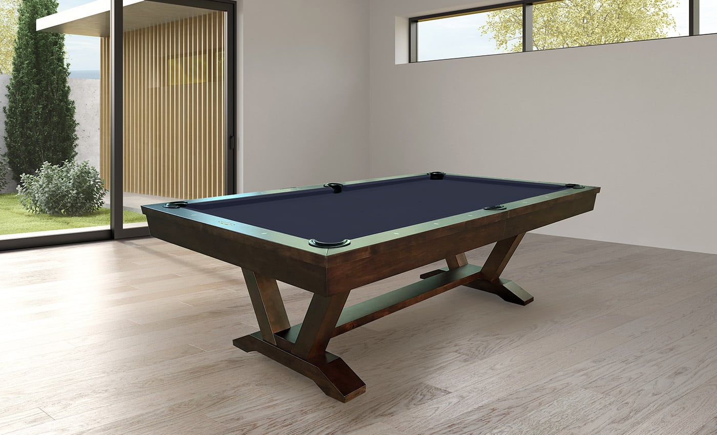 The Skylar Geometric Style Pool Table