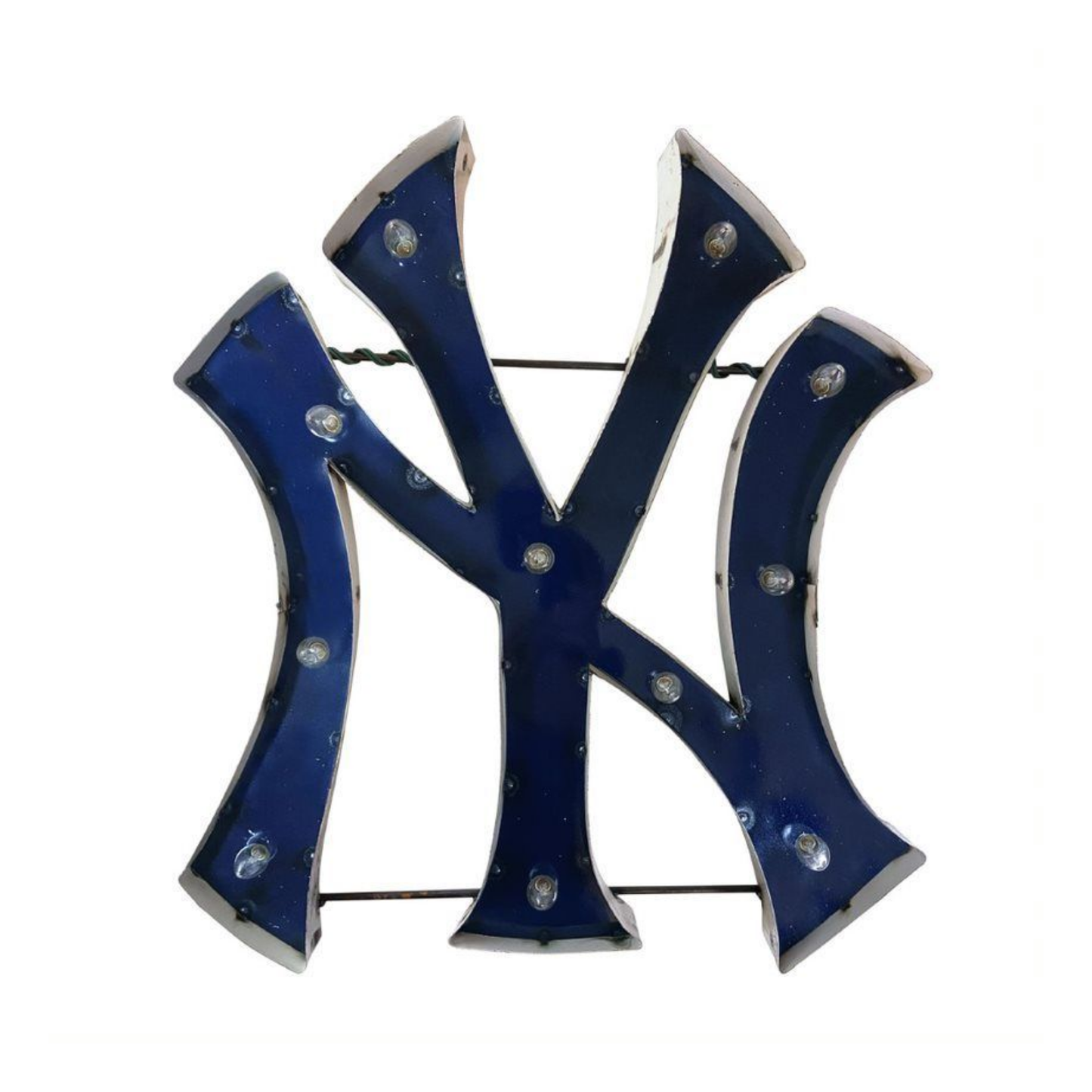 Imperial International MLB Lighted Recycled Metal Sign