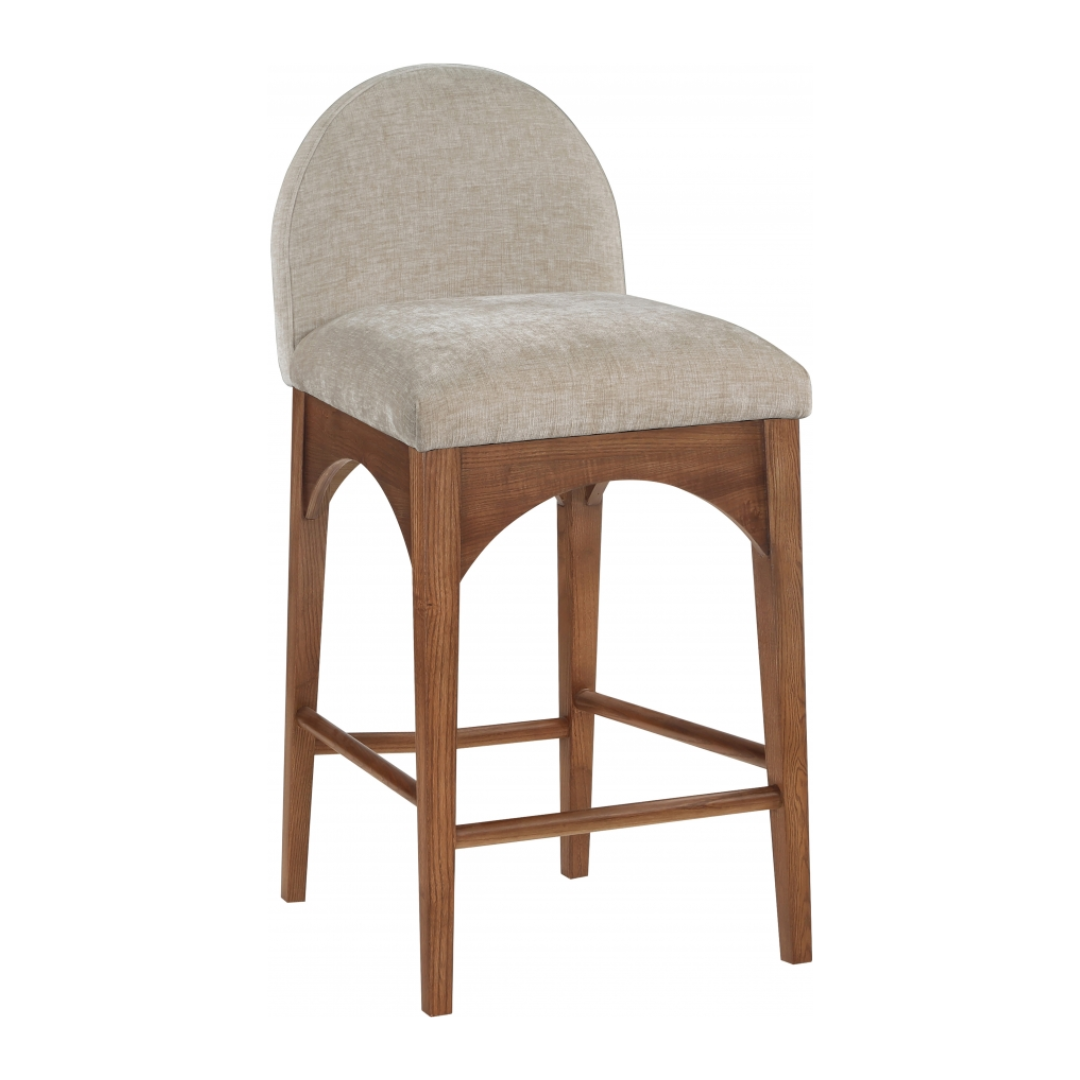 Waldorf Chenille Fabric Counter Stools