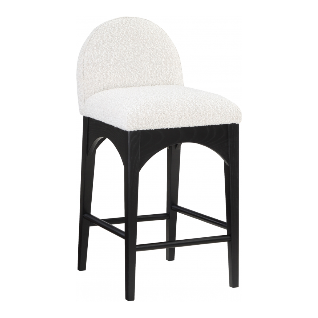 Waldorf Boucle Fabric Counter Stools