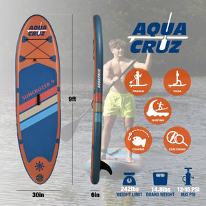 Aquacruz 9 Ft. Stand Up Paddle Board