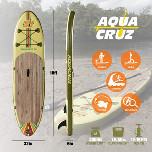 Aquacruz 10 Ft. Stand Up Paddle Board