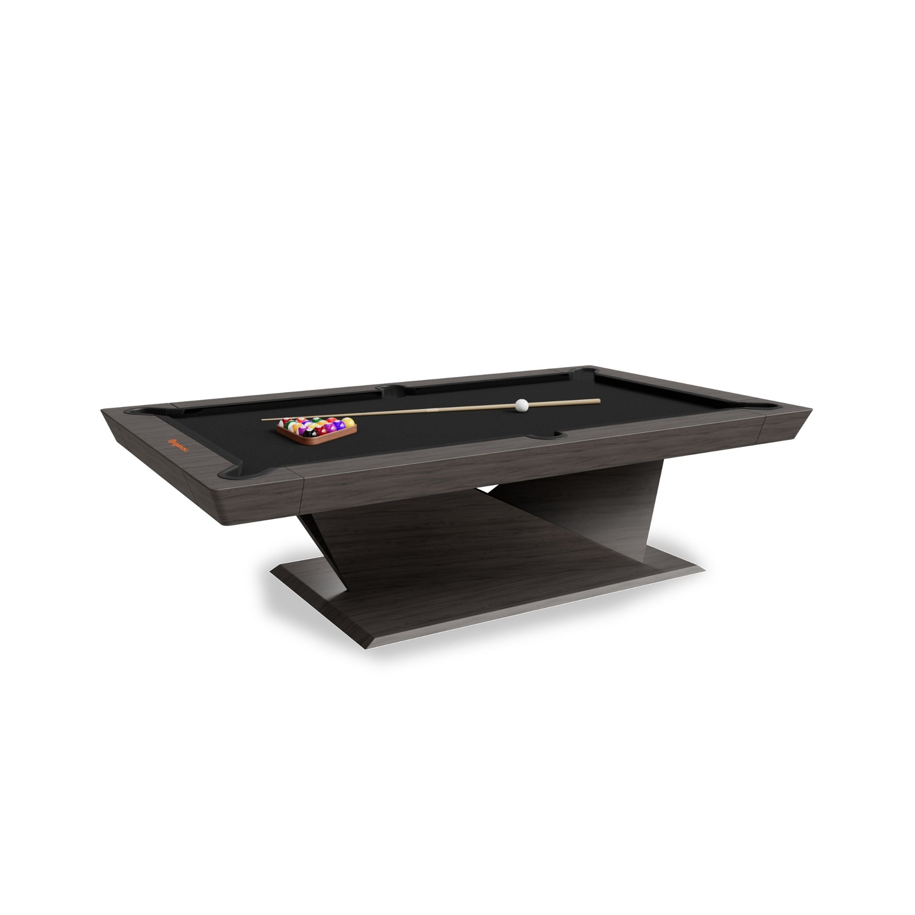 White Billiards Kyoto Modern Slate Pool Table - White Billiards